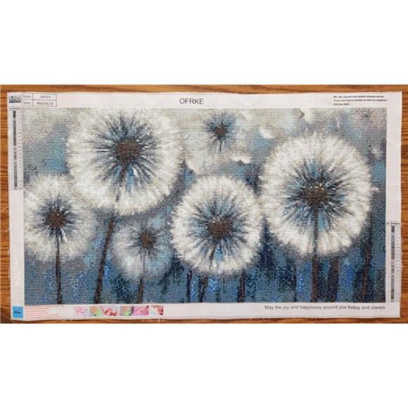 2 Pack Diamond Painting Kits, Large 5D DIY Dandelion Flower, (8X16inch) - Picture 8 of 8